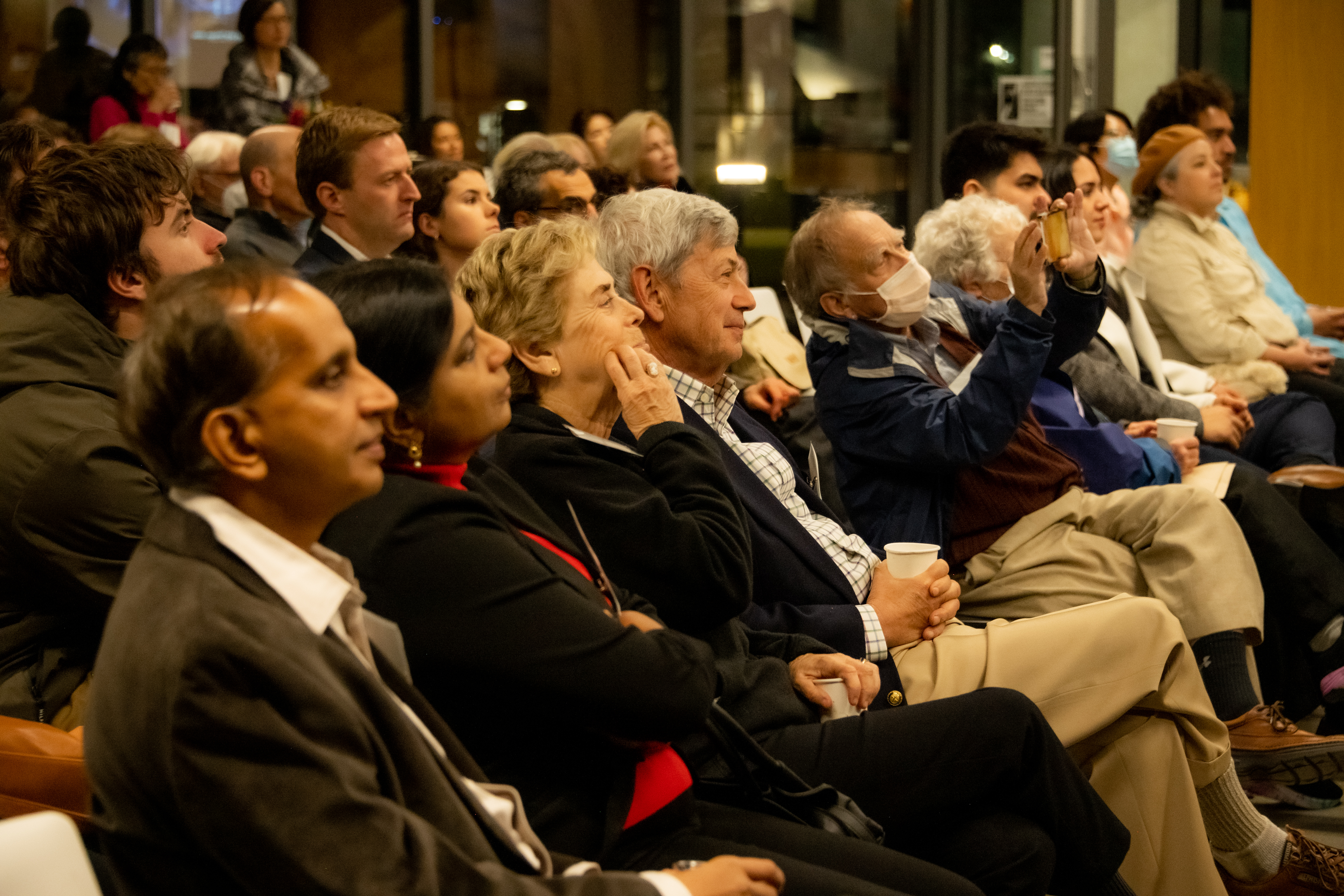 Group of attendees at Chancellor's Associates Colloquium on December 1, 2022